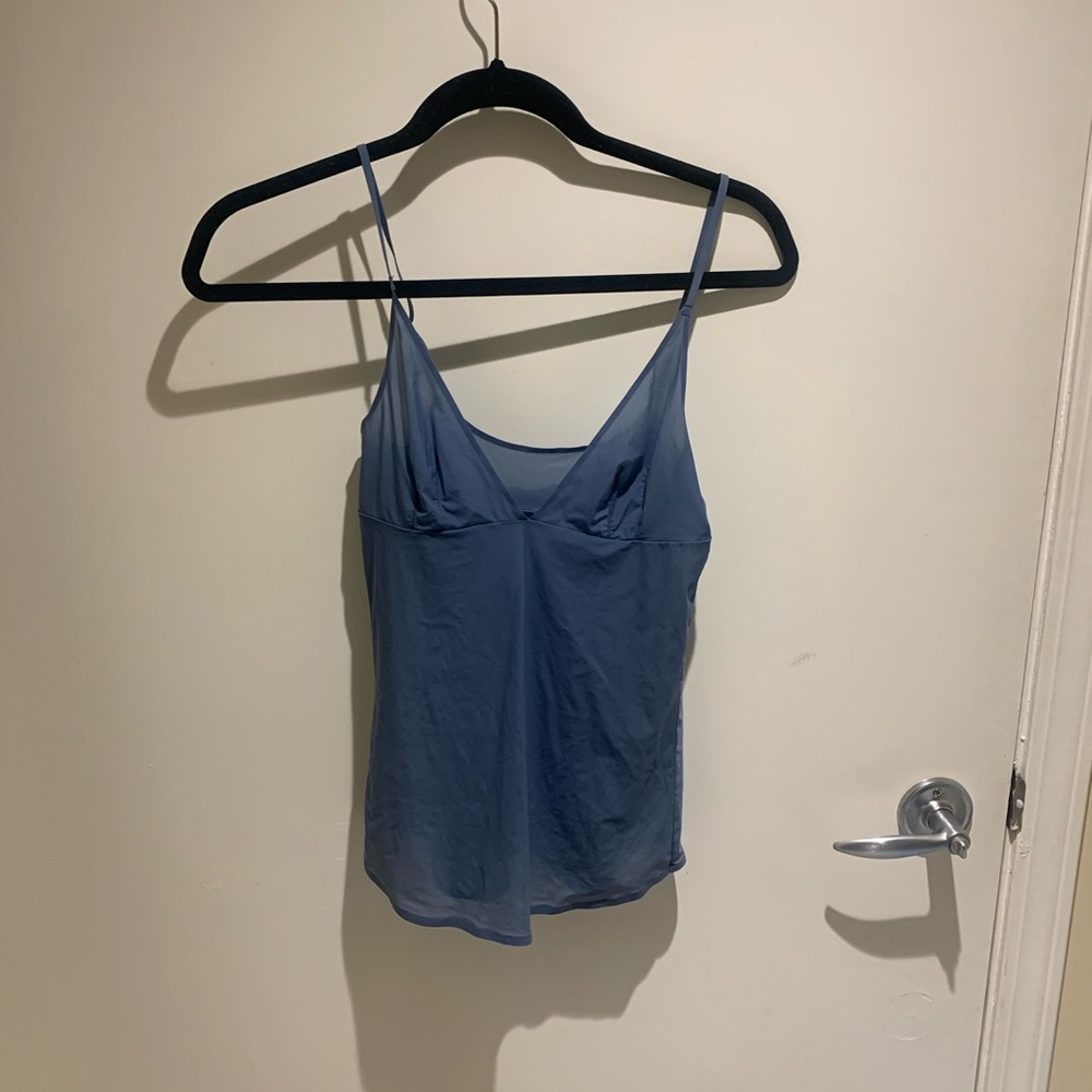 Uniqlo blue sheer camisole (exclusive collab in japan)